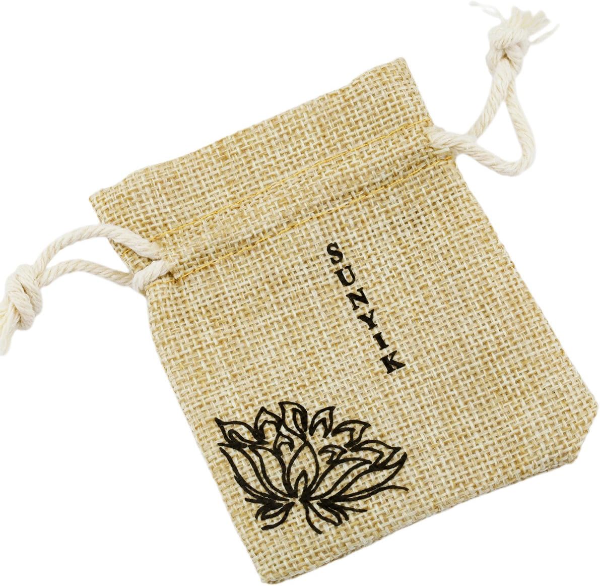 SUNYIK Teardrop Rainbow Abalone Shell Stone Pendant Necklace - Image 8