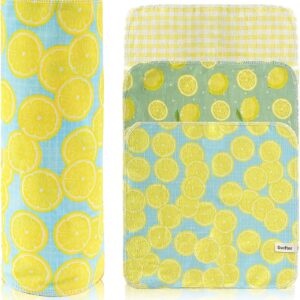 24 Pcs Reusable Paper Towels-Paperless Cloth Paper Towel Washable Towels for Kitchen,Soft Durable & Reusable Napkins Zero Waste