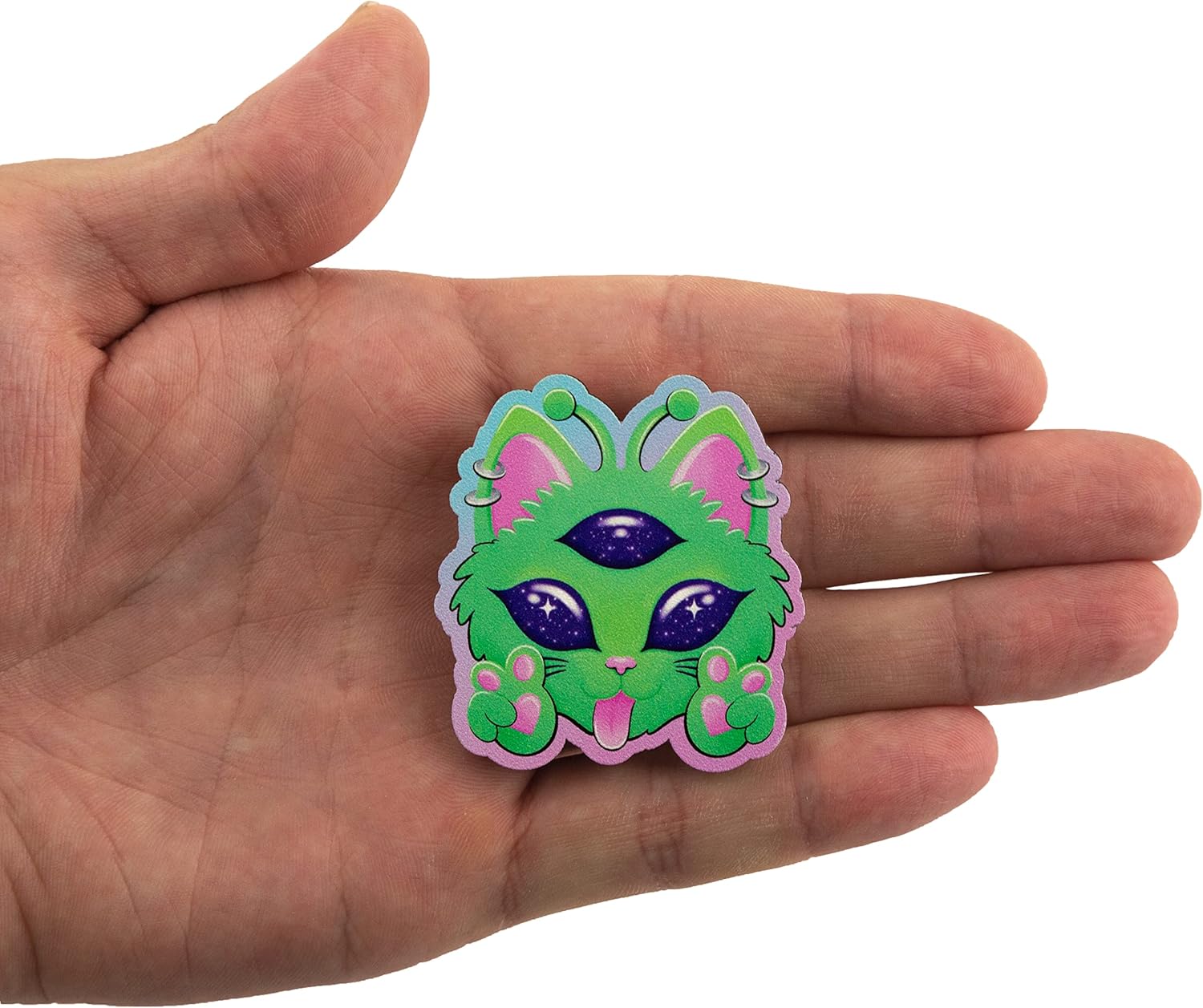 5 PCS Cool Pins Set - Sustainable Wooden Collection | Lapel Pin Bundle | Occassion Charm Pack | Aesthetic Decoration Badges for Backpacks Clothes Bag Denim Jacket Brooches for DIY | Gift for Kids Teens Girls Boys| Eco-Friendly Cute Accessory - Image 3