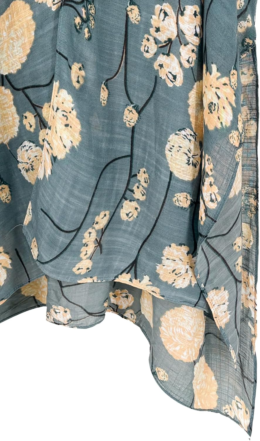 Breezy Lane Women's Kimono Cardigan Summer Swimsuit Coverups Beach Cover Up with Floral Print for Vacation - Image 6