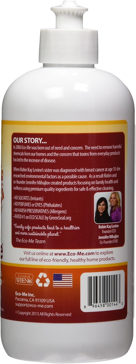 Eco-me - Lemon Fresh Dish Soap 16 oz - Image 3