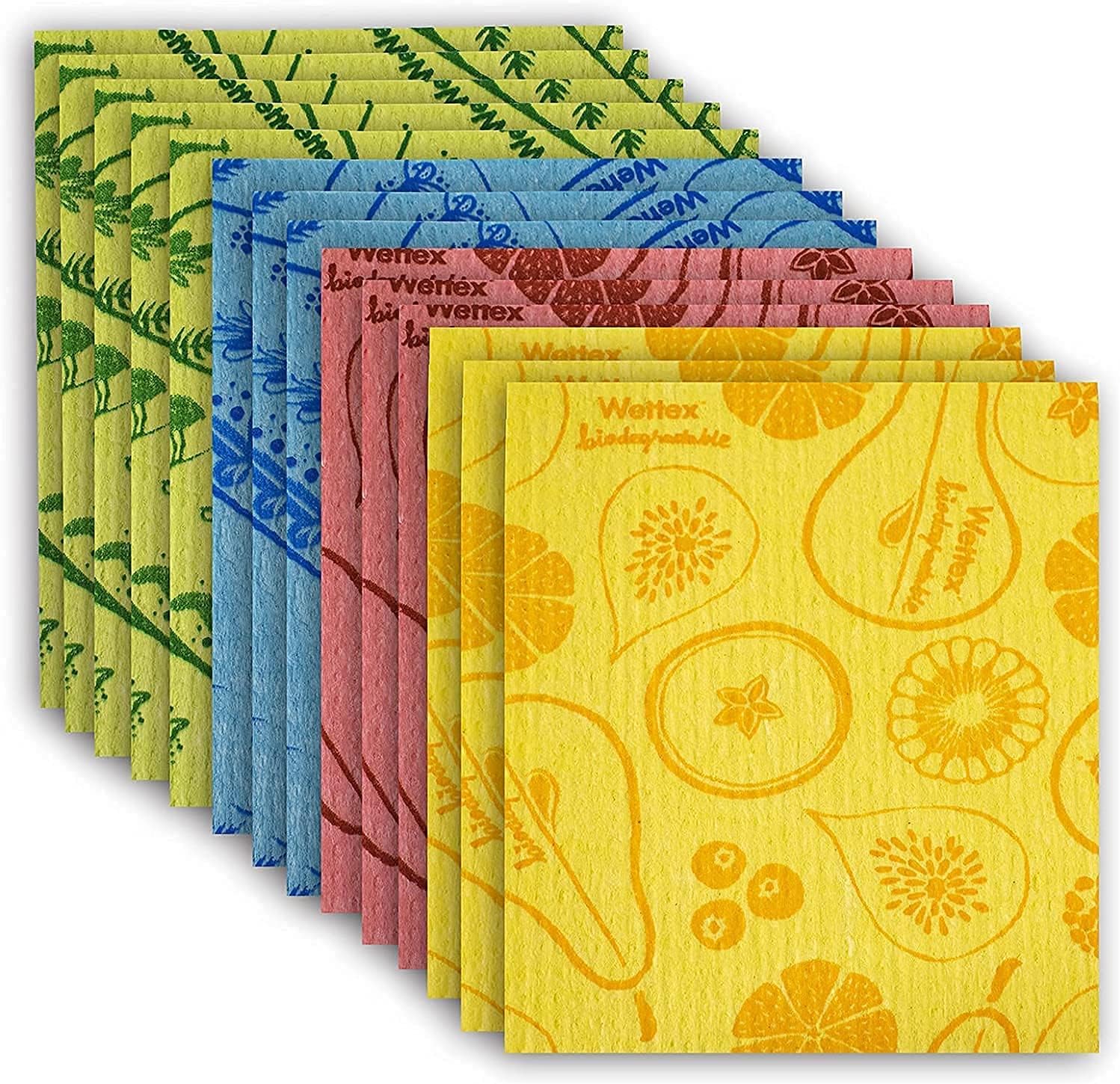 The Original 14 Pack Swedish Dishcloth for Kitchen - Eco Friendly Reusable Paper Towels - Assorted Dish Cloths for Washing Dishes - Image 2