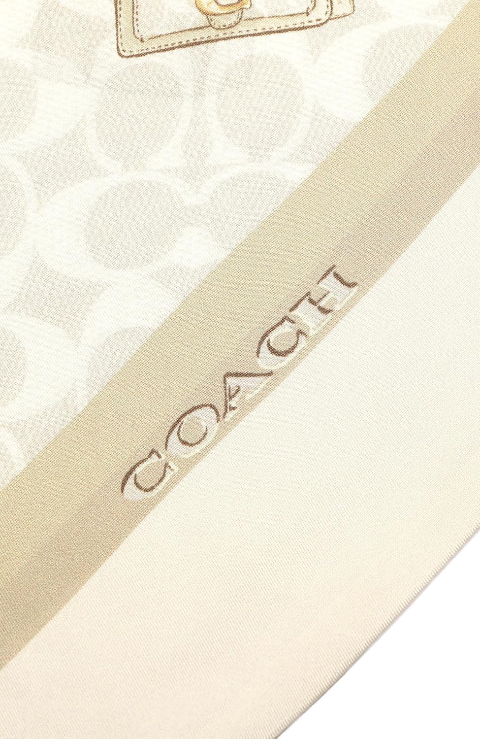 Coach womens Stacked Tabby Printed Wide Silk Skinny - Image 5