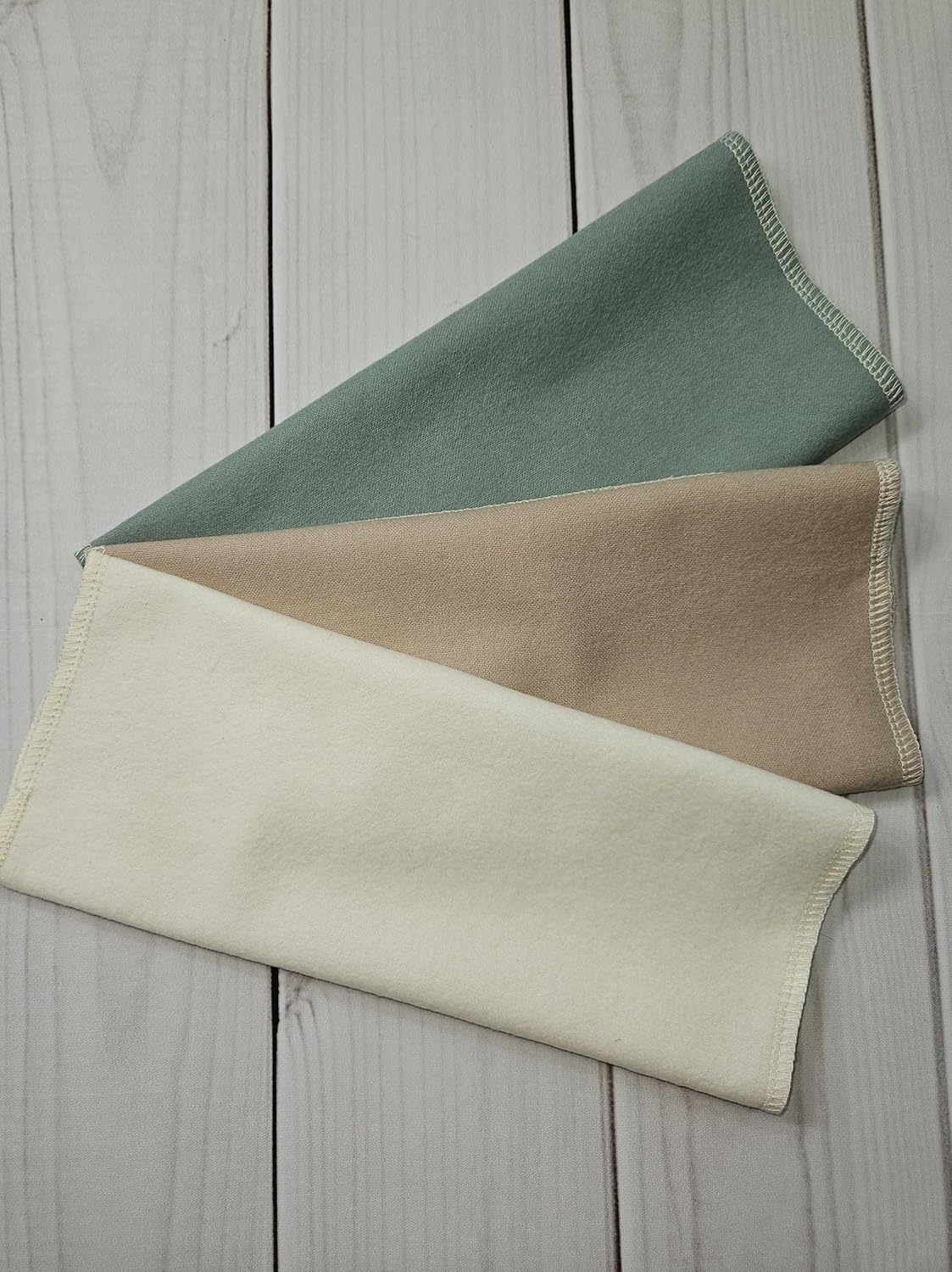 Paperless Towels, 12-12" X 10" Washable Paper Towels, Reusable Paper Towels, 100% Cotton (Sage) - Image 3