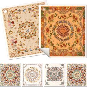 6 Pack Swedish Dishcloths for Kitchen – Reusable Dish Cloths for Washing Dishes Absorbent Cute Funny Kitchen Towels Cleaning Sponge, Bohemi